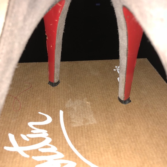 Christian Louboutin Suede Declic stilettos 38 - Picture 8 of 8